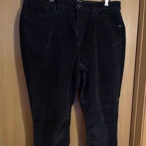 Black velvety slacks size 18/34R